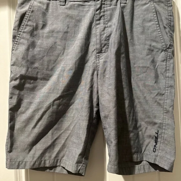 O’Neill chino gray relaxed shorts size 32 - Picture 3 of 8